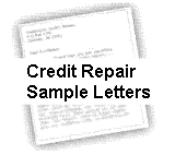 Credit Repair Sample Letters